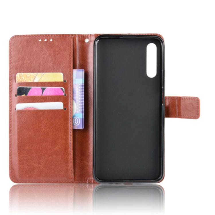 Retro Crazy Horse Texture Horizontal Flip Leather Case for Huawei Honor 9X / Honor 9X Pro, with H...
