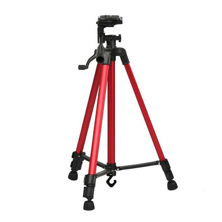 Portable Phone Live Selfie 3366 Tripod Stand DV SLR Camera Self-timer Full Light Bracket(Red)