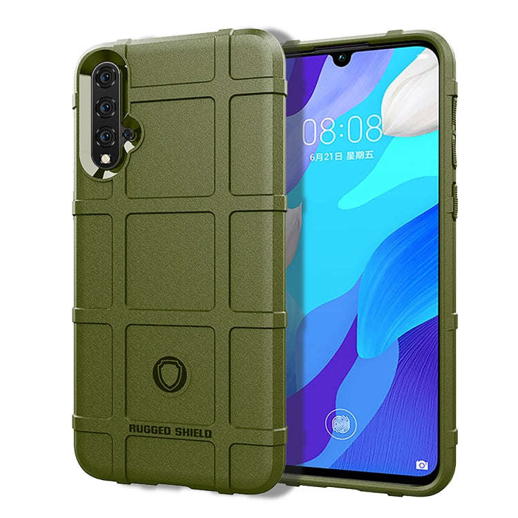 Full Coverage Shockproof TPU Case for  Huawei Nove 5 Pro(Army Green)