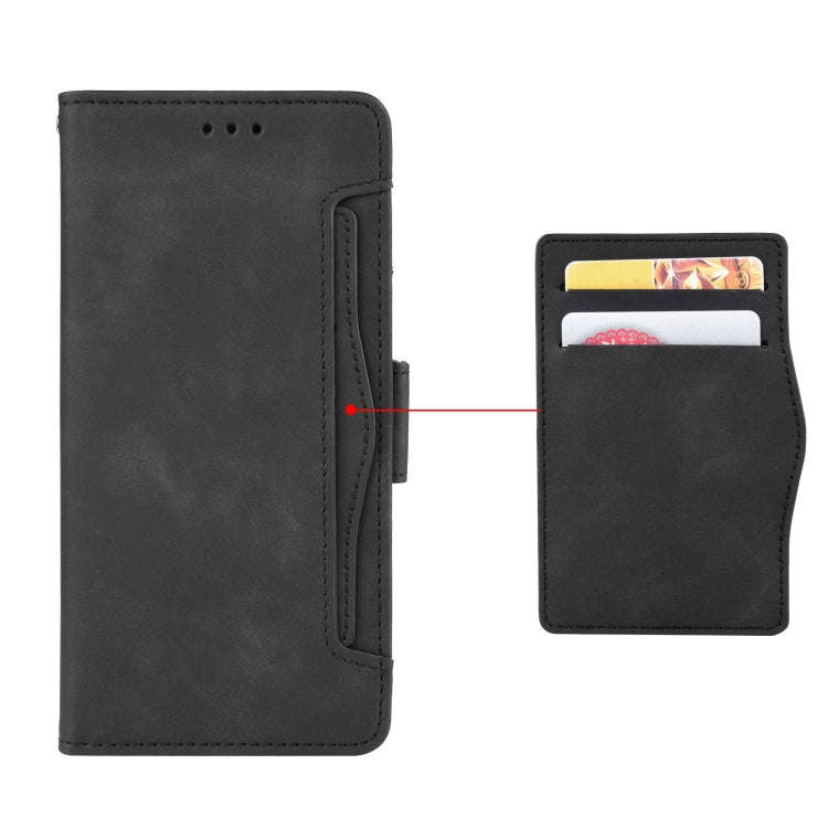 Wallet Style Skin Feel Calf Pattern Leather Case For Nokia 3.2,with Separate Card Slot(Black)