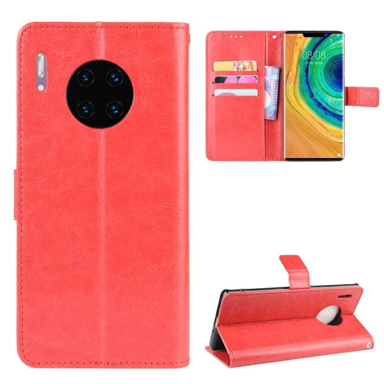 Retro Crazy Horse Texture Horizontal Flip Leather Case for Huawei Mate 30 Pro, with Holder & Card...