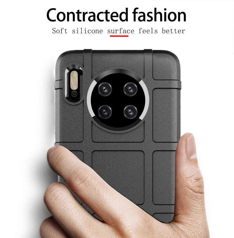 For Huawei Mate 30 Pro Full Coverage Shockproof TPU Case(Black)