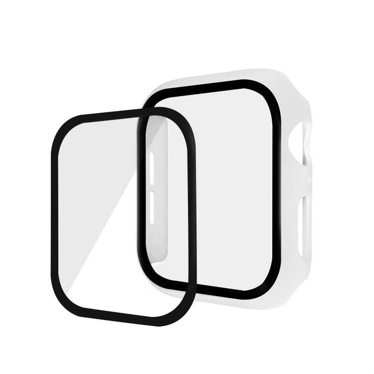 ENKAY Hat-prince Full Coverage PC Case + Tempered Glass Protector for Apple Watch Series 6 / 5 / ...