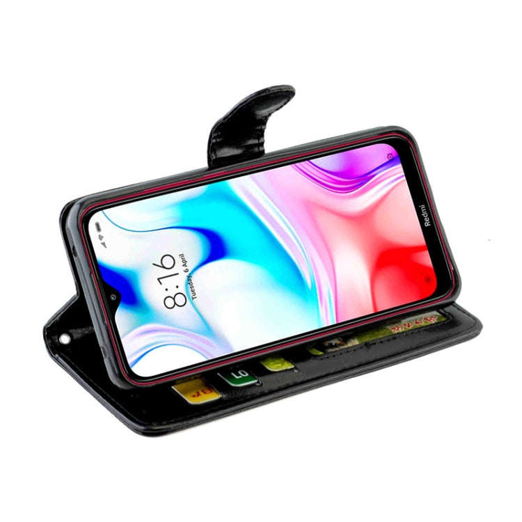 For Xiaomi Redmi 8/Redmi 8A Crazy Horse Texture Leather Horizontal Flip Protective Case with Hold...