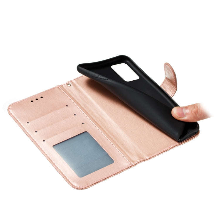 For Huawei Honor V30 & V30 Pro Lace Flower Embossing Pattern Horizontal Flip Leather Case with Ho...