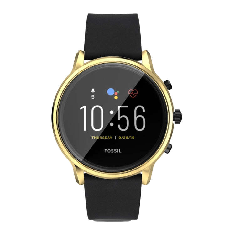 Suitable for FOSSIL Gen 5 Carlyle All-inclusive Electroplated TPU Protective Shell(Gold)