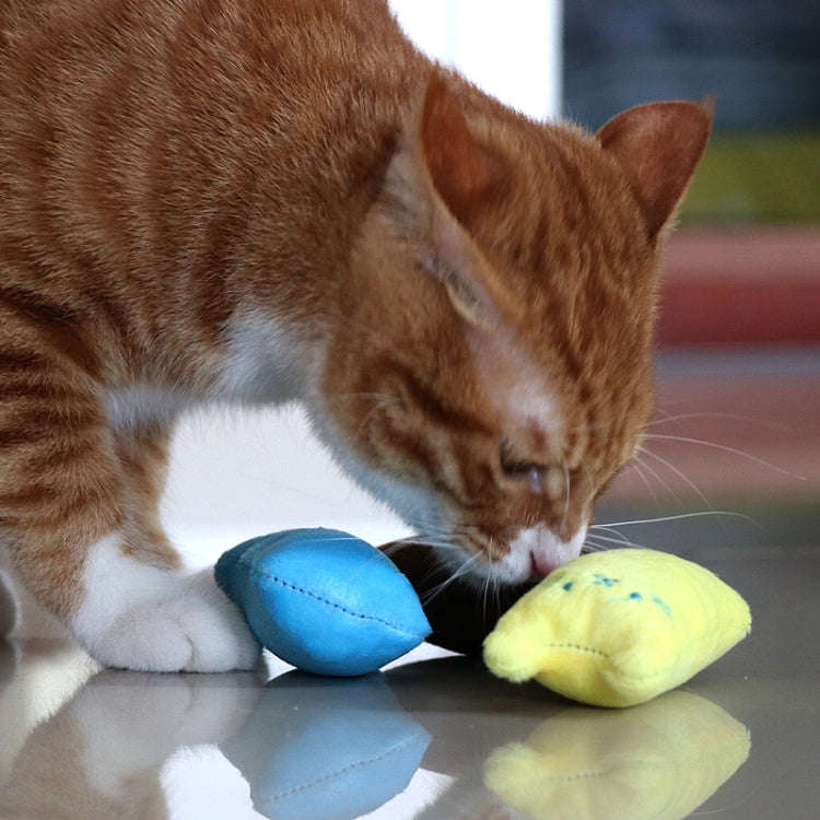 2 PCS Teeth Grinding Catnip Toys Funny Interactive Plush Cat Toy Pet Kitten Chewing Toy  Claws Th...