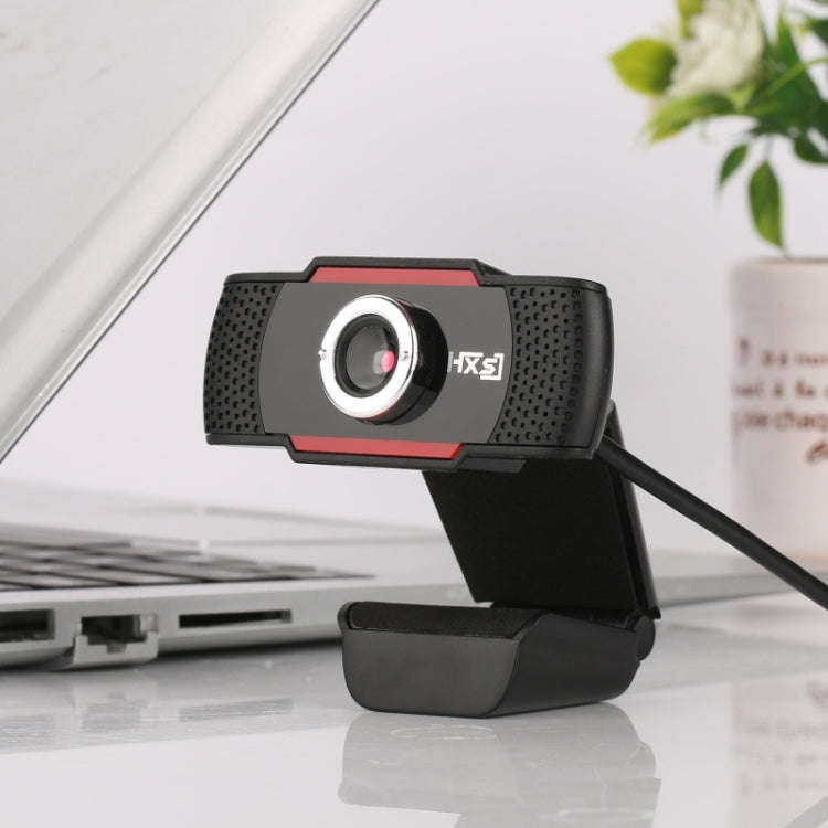 HXSJ S20 USB Webcam 480P PC Camera with Absorption Microphone