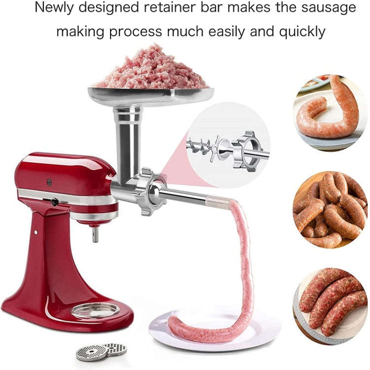 For KitchenAid Home Meat Grinders Making Accessories Tool Set(KA Meat Grinder Pass)