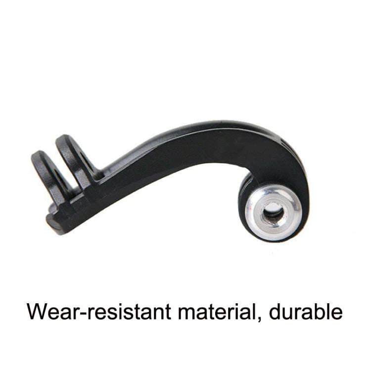 TELESIN Center Vertical Bend Arm Sports Camera Accessories For GoPro HERO11 Black / HERO9 Black /...