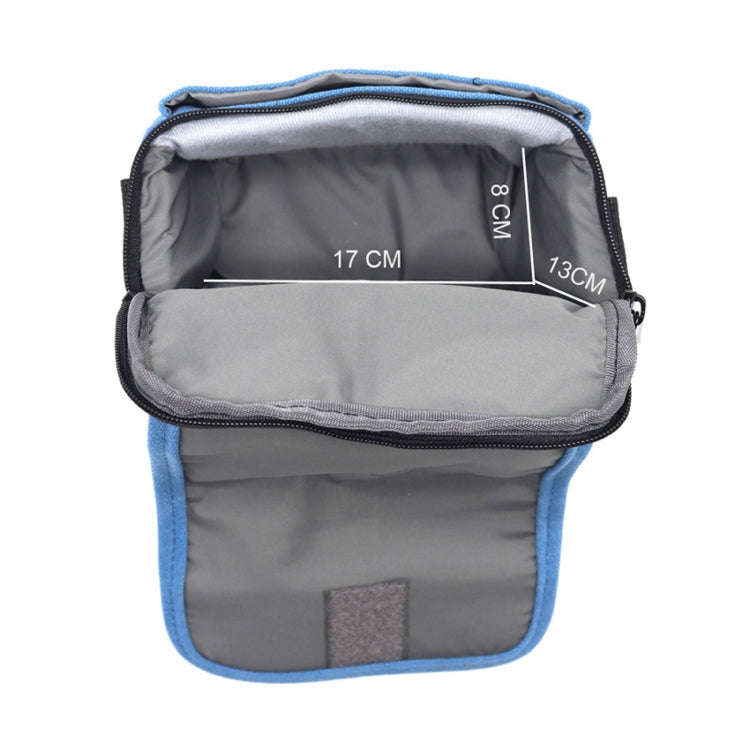 Universal DSLR Camera Shoulder Bag Canvas Photo Handbag, External size: 19 x 17 x 10mm(Black)
