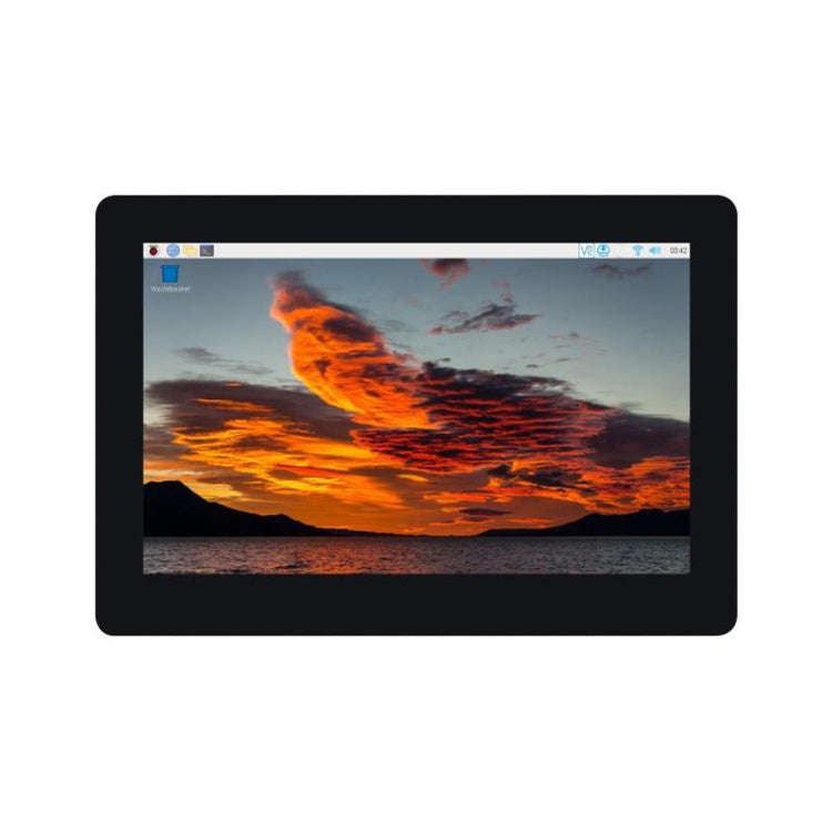 Waveshare 5 Inch DSI Display, 800 × 480 Pixel, IPS Display Panel, Style:Touch Display