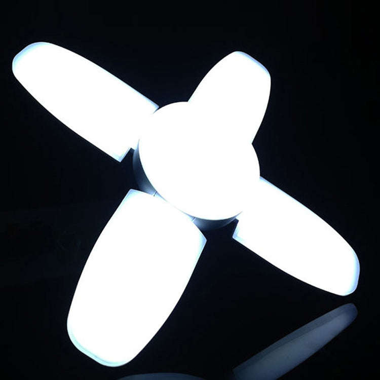 60W 5 Leaves 235 LEDs SMD 2835 Foldable Household Bulb, AC 165-265V(E27 Cold White)