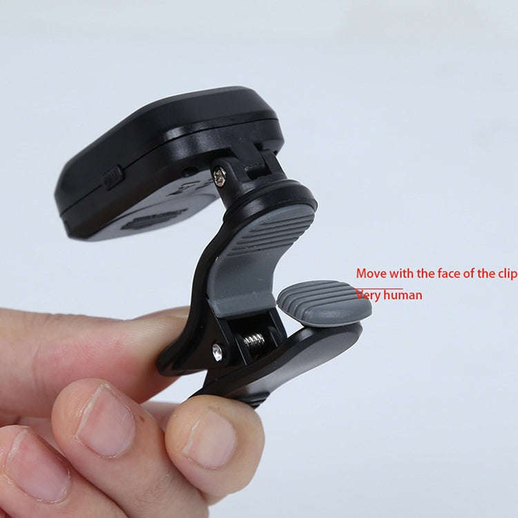 Little Angel WST-2058B Guitar Capo Electronic Tuner, Size:5×3.7×2.7cm(Pink)