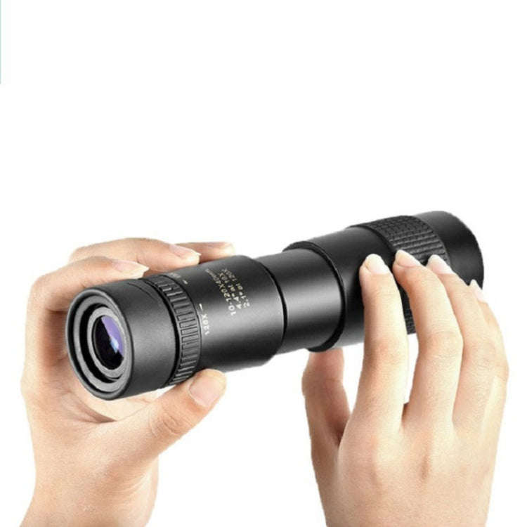 High magnification HD Low Light Level Night Vision Continuous Zoom Monocular, Specification:10 - ...