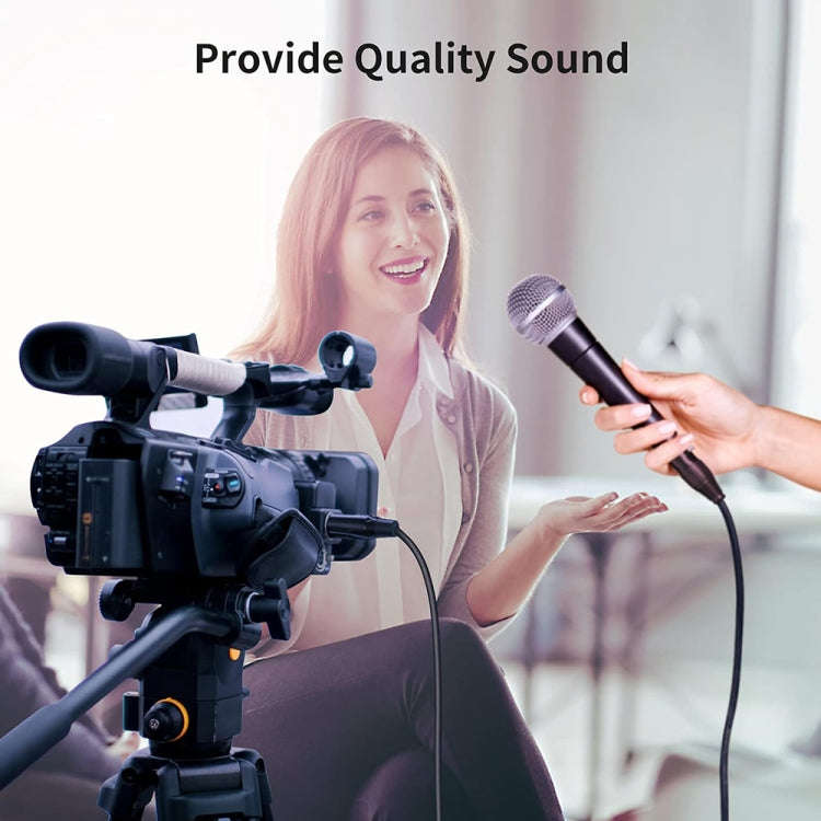 3.5mm To Caron Male Sound Card Microphone Audio Cable, Length:2m
