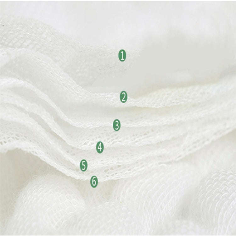 2 PCS Cotton 6-layer Gauze Saliva Towel Seersucker Small Square Scarf(Small Train)