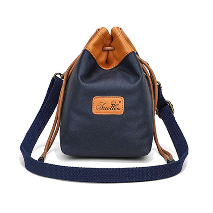 S.C.COTTON Camera Lens Protection Bag Liner Bag Waterproof Camera Storage Bag, Size: L(Blue)