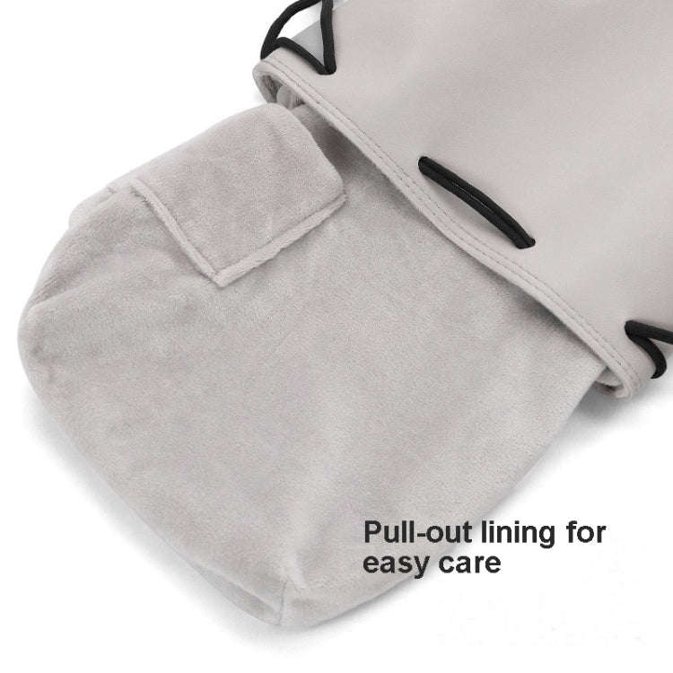 Baona Camera Bag Lens Drawstring Pouch, Size: Medium(Gray)