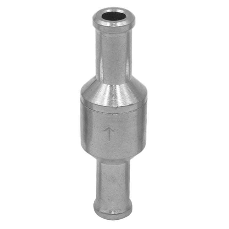 Car Aluminum Alloy Gasoline Fuel Check Valve, Size:M12(Silver)
