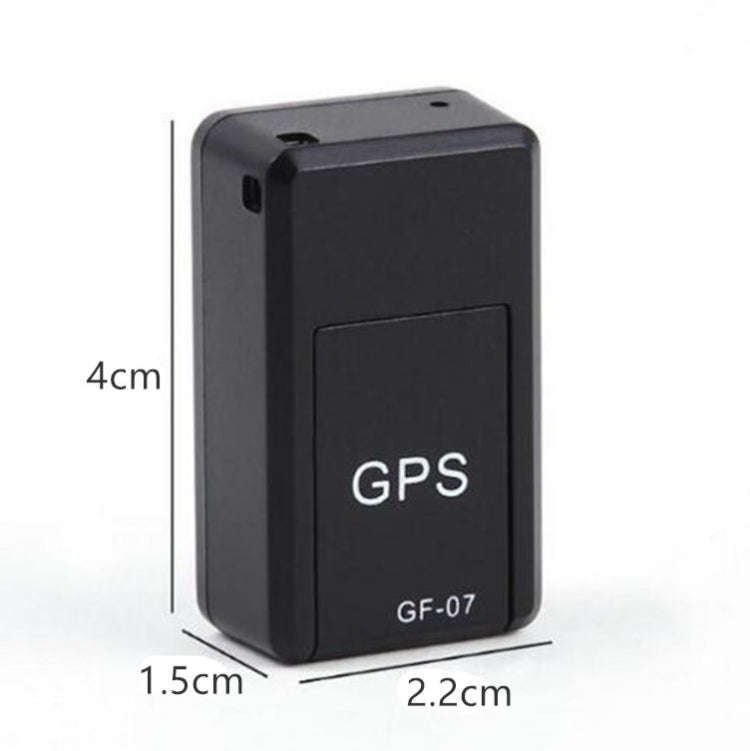 GF07 Mini GPS Tracking Strong Magnetic Locator Voice-controlled Recording Anti-lost Device Only S...