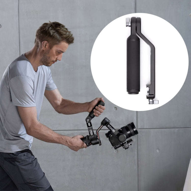 Original Handheld Adapter Handle For DJI RS 3 / RS 3 Pro / RS 2 / RSC 2 (Black)