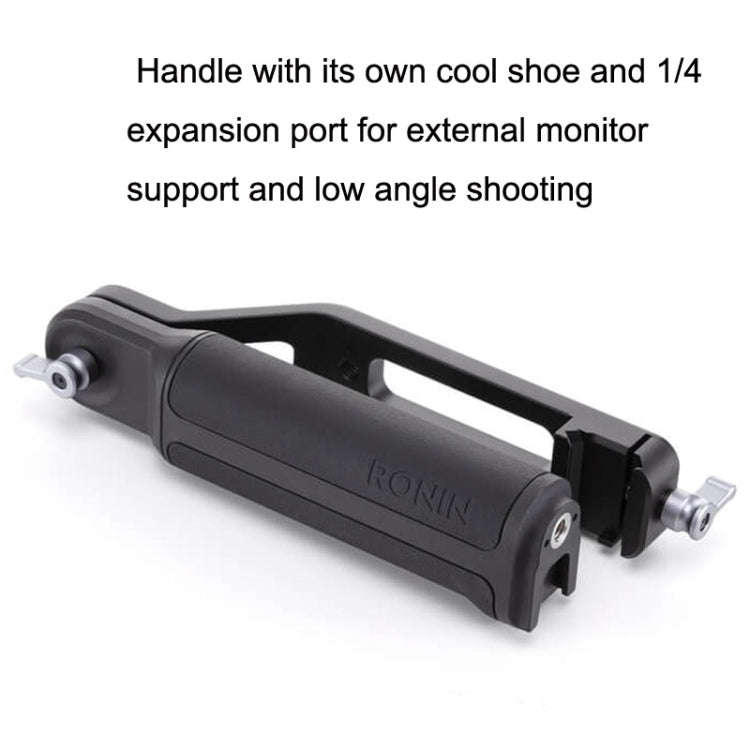 Original Handheld Adapter Handle For DJI RS 3 / RS 3 Pro / RS 2 / RSC 2 (Black)