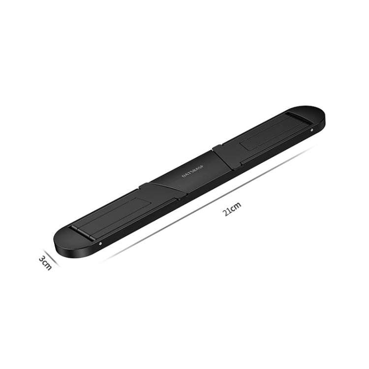 Oatsbasf 03362 Laptop Cooling Stand Desktop Portable Suspended Vertical Stand(Black)