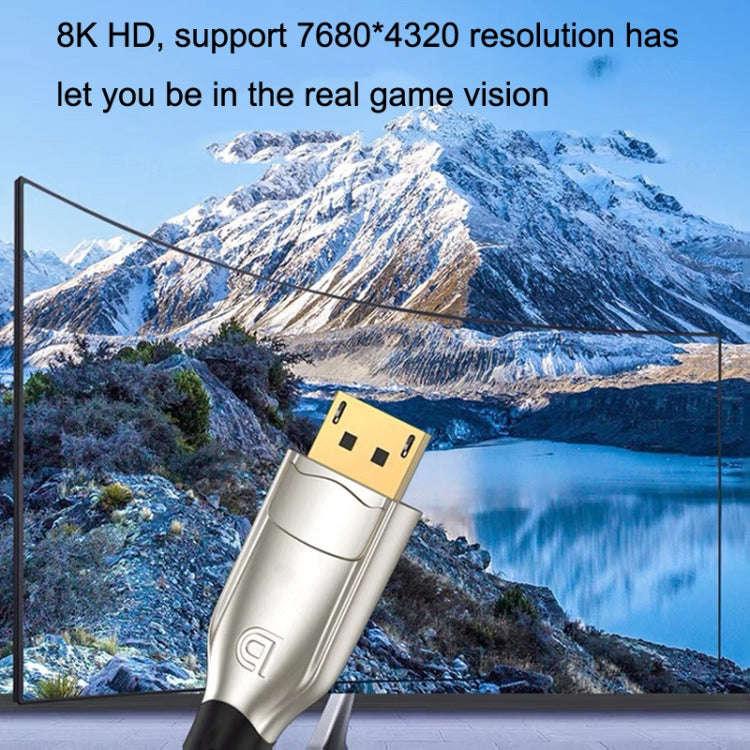 5m 1.4 Version DP Cable Gold-Plated Interface 8K High-Definition Display Computer Cable OD6.0MM 3...