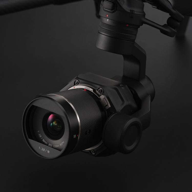 Original  DL 18mm F2.8 ASPH Lens for DJI Zenmuse X9-8K Air PTZ Camera