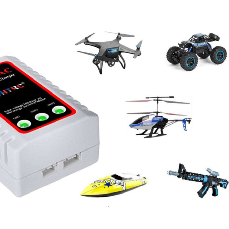HTRC B3AC 2-3S Model Airplane Lithium Battery Charger Electric Toy Charger, US Plug