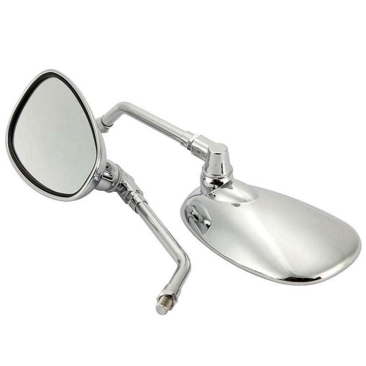 1 Pairs Motorcycle Electric Car Accessories Iron Rod Plating Mirror Rearview Mirror