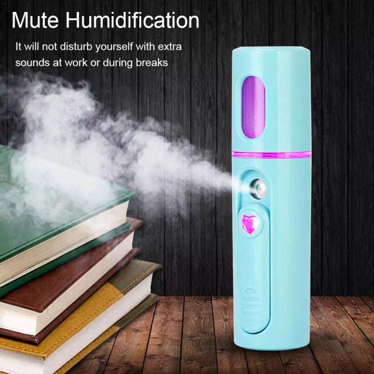 Facial Steamer Nano Steamer Handy  Face Moisture Sprayer Rechargeable Mini USB Charging Automatic...