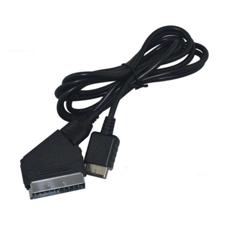 1.8m For Sony PS2/PS3 RGB SCART Cable TV AV Lead Replacement Connection Cable For PAL/NTSC Consoles
