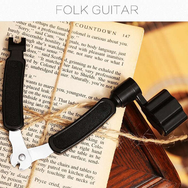 Guitar String Changing Tool Set String Trimmer Winding String Winding Three-in-one Clamp Guitar A...