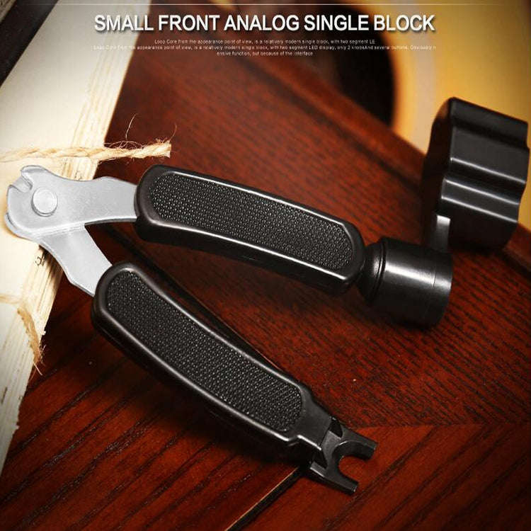 Guitar String Changing Tool Set String Trimmer Winding String Winding Three-in-one Clamp Guitar A...