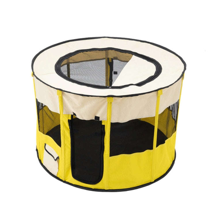 Pet Tent Dog Breeding Chamber Cat Delivery Room, Specification: Extra Large 55x110cm(Yellow)