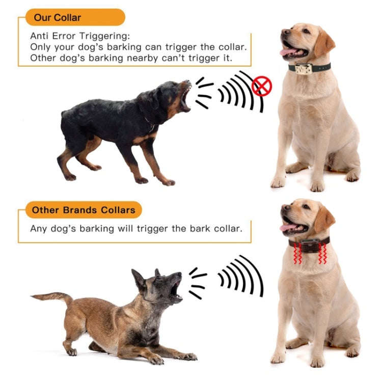 Digital Display Electronic Training Device Pet Training Collar Bark Stop
