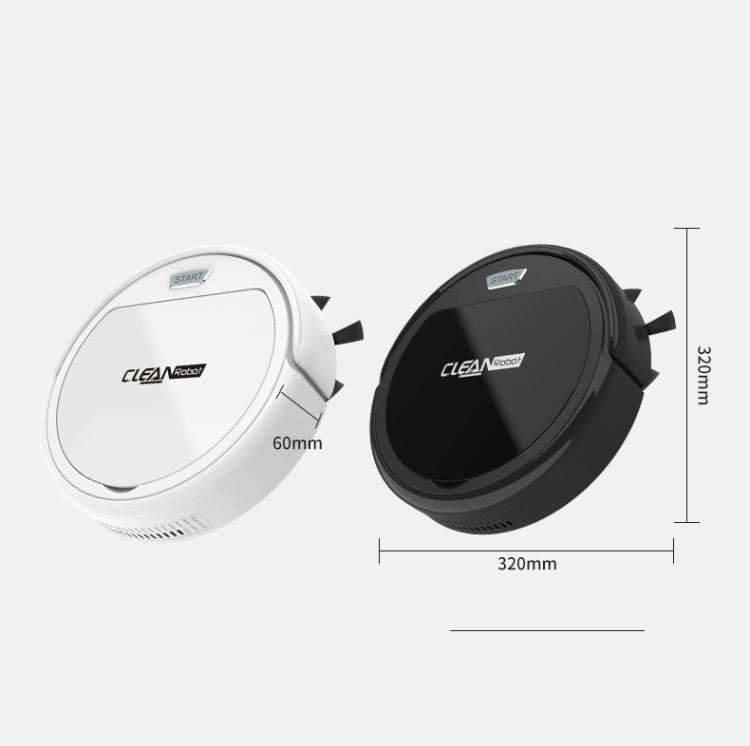 Household Intelligent Automatic Sweeping Robot, Specification:Upgrade Four Motors(Black)