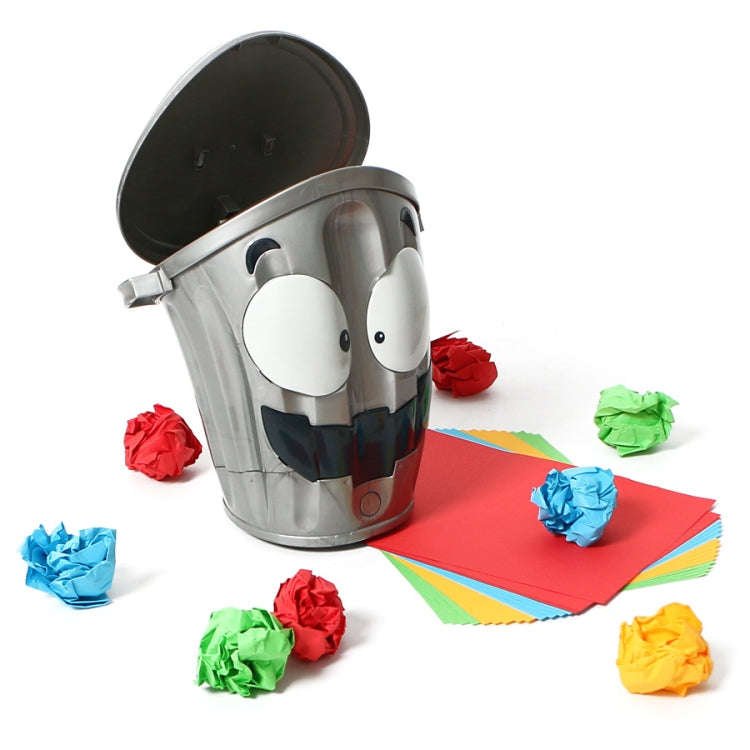 Electric Crazy Trash Can Indoor Competitive Shooting Game Decompression Trash Can Toy