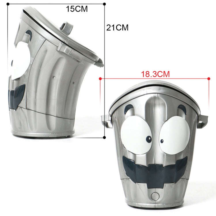 Electric Crazy Trash Can Indoor Competitive Shooting Game Decompression Trash Can Toy