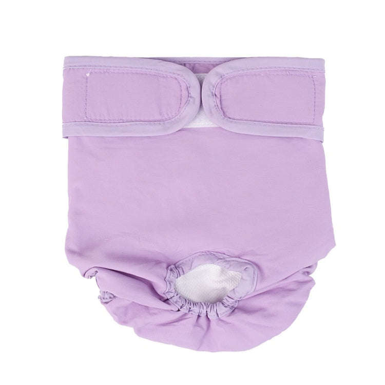Pet Physiological Pants Pet Waterproof Panties, Size: XL(Purple)