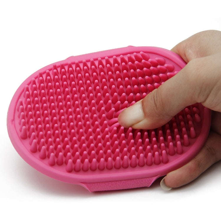 5pcs Pet Bathing Massage Brush For Dogs Cleaning And Beauty Tools(Black)