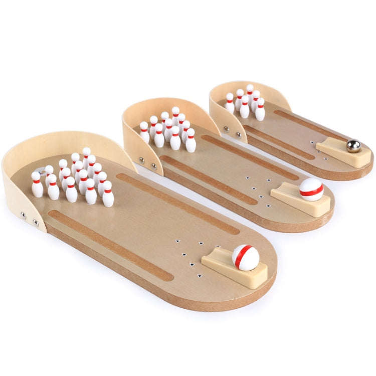 Mini Puzzle Desktop Bowling Indoor Parent-Child Decompression Toy Size: Medium
