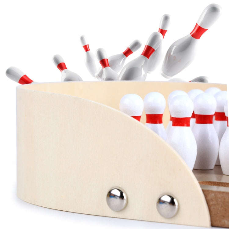Mini Puzzle Desktop Bowling Indoor Parent-Child Decompression Toy Size: Medium
