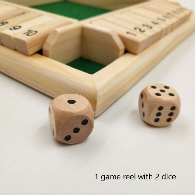Four-Sided Digital Flop Game Party Interaction Children Educational Leisure Board Game Adult Deco...