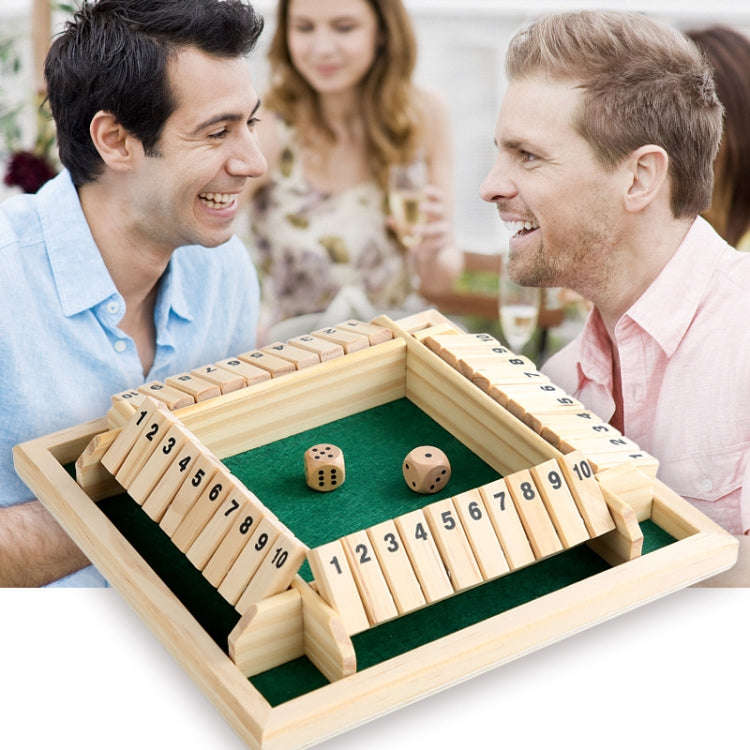 Four-Sided Digital Flop Game Party Interaction Children Educational Leisure Board Game Adult Deco...