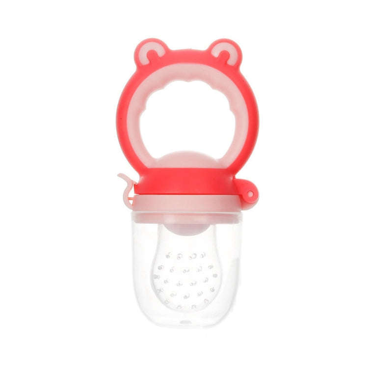 Baby Fruit And Vegetable Food Supplement Food Fruit Bite Bag(M Pink)