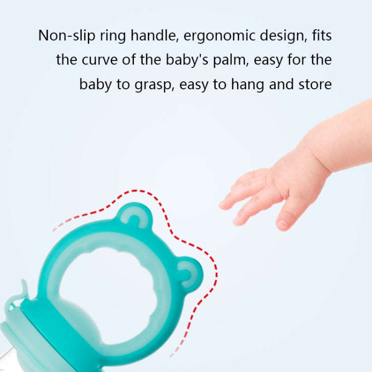 Baby Fruit And Vegetable Food Supplement Food Fruit Bite Bag(M Pink)