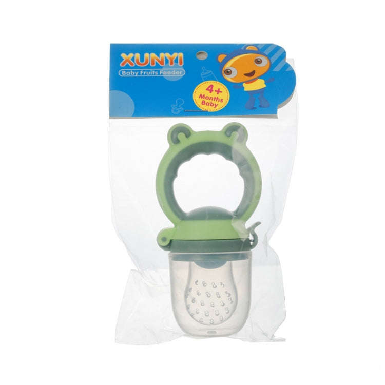 Baby Fruit And Vegetable Food Supplement Food Fruit Bite Bag(M Pink)